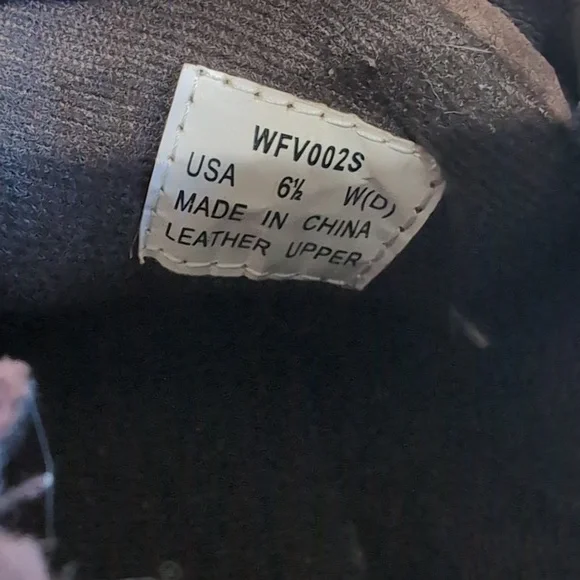 Propet Delaney Brown Suede Leather Lace Up Boots Size 6.5 Wide - Picture 11 of 12